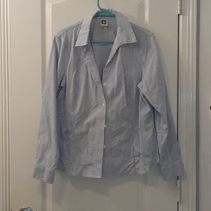 Long sleeve button up.